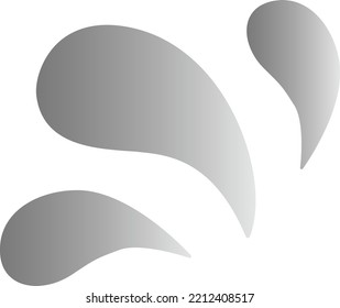 Manga-like simple sweat illustration (summer)