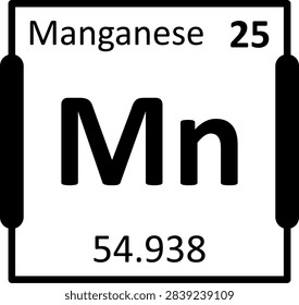 Manganese Solid minimalist Icon Design