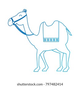 manger camel character icon