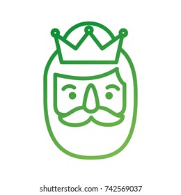 manger wise king face christmas celebration
