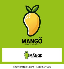Manggo Fruit Vector Graphic Logo