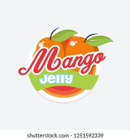 manggo jelly logo vector