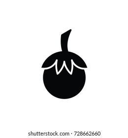 Mangiest icon vector logo design illustration