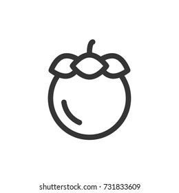mangiest icon vector. mangiest outline style design