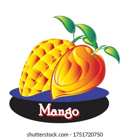 mango  clip art.in the graphic arts,refers to pre-made images used to illustrate any medium. clip art 