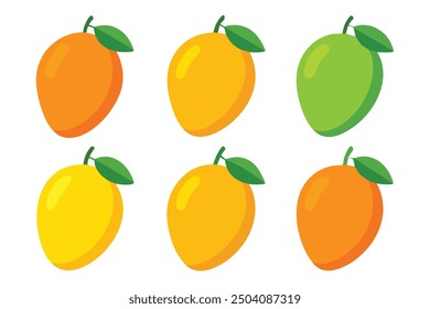Mango Color Art Illustration Captivating Bold Vibrant Artistic Colorful Creation