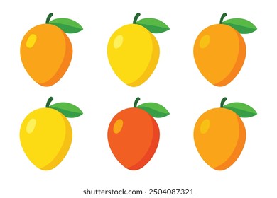 Mango Color Art Illustration Lively Creative Artistic Bright Colorful Palette