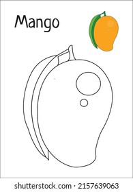 
Mango-Farbseiten für Kinder
