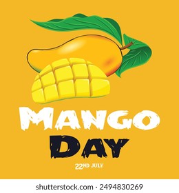 Día del Mango - Día Mundial del Mango - Mango Festiva - 22 de julio Día Mundial del Mango