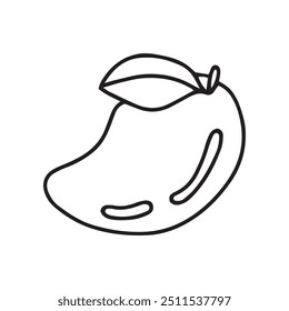 Mango-Doodle-Stil, Vektorgrafik