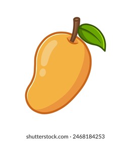 mango drawing in a simple style. You can use it for children books, web design, posters, campaigns, and many more. 