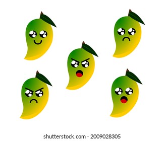 Mango-Emoticons 1 gut für Kinderbuch oder andere