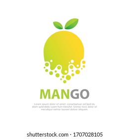 Mango Fruit design with modern style vector illustration