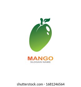 Mango Fruit in flat style. innovation vector logo design icon