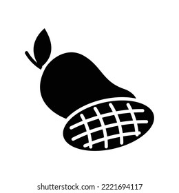 mango fruit icon vector design template in white background