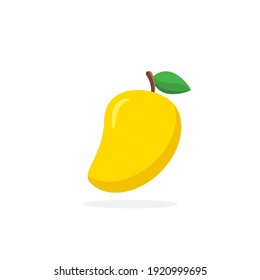 Mango Fruit icon, vector isolated color illustration.