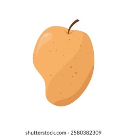 Mango fruit illustration isolated on white