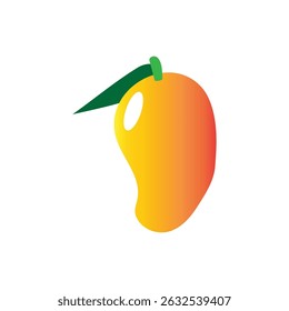mango fruit image vector illustration of sweet, delicious and tasty mango fruit for making juice