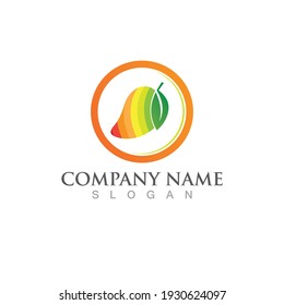 Mango Fruit Logo And Symbol Vector