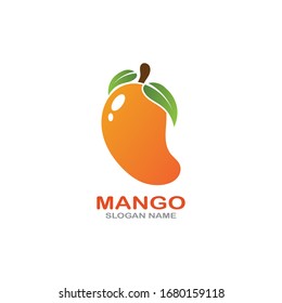 Mango Fruit Logo Template vector illustration design