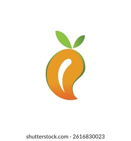 Mango fruit logo vector and symbol design