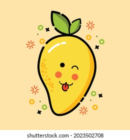 Mango fruit, mbe style icon