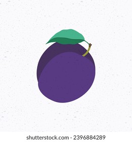 Mango Fruit, minimalistic illustration. Botanical elements for design.