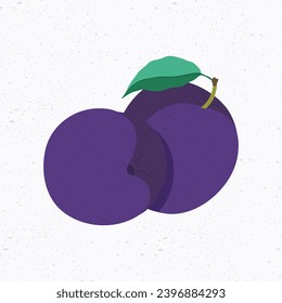Fruta de Mango, ilustración minimalista. Elementos botánicos para el diseño.