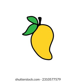 Mango fruit vector illustration image