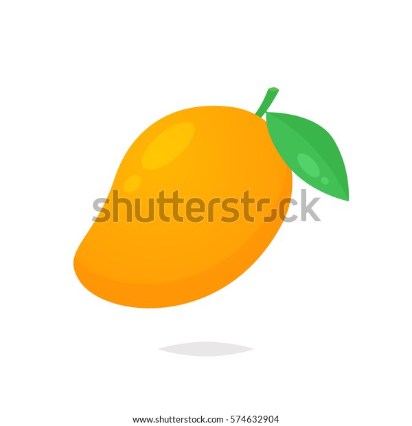 Mango Fruit Vector Isolated Stock Vector (Royalty Free) 574632904