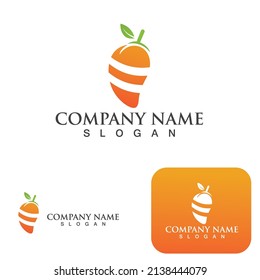 Mango Fruits Fresh Juice Logo