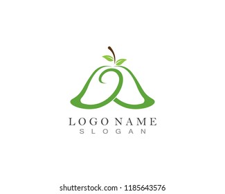 Mango fruits logo and symbols vector