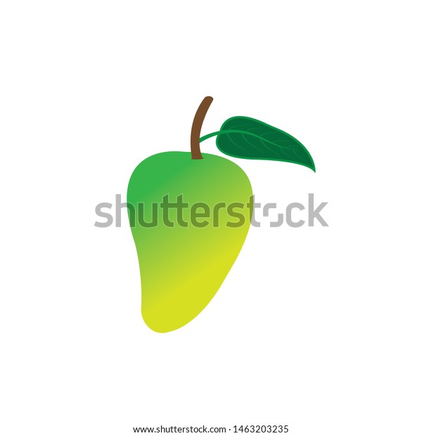 Mango Fruits Logo Symbols Vector vector de stock (libre de regalías