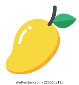 Mango icon eps illustration vector design element,symbol 