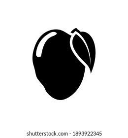 mango icon of glyph style design vector template