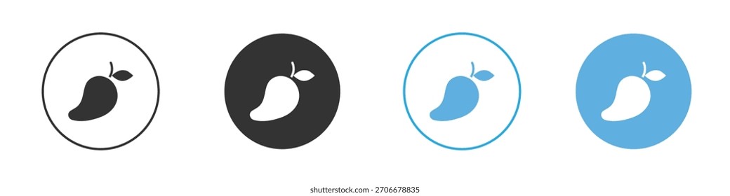 Conjunto de diseño de Plantilla de logotipo de icono de mango