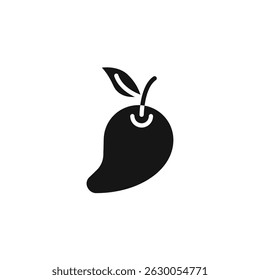 mango icon. mango Symbol sign for mobile concept and web design. Vector icon, Logo illustration, Vector graphics