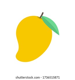 Vector de icono de mango, ilustración de diseño plano
