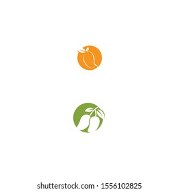 mango icon Vector Illustration design Logo template