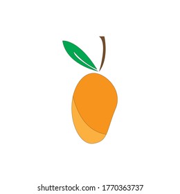 mango icon vector illustration design template