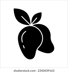 Mango Icon Vektorgrafik auf Trendy Design. Vektorgrafik auf weißem Hintergrund