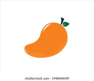 Vector de icono de mango en fondo blanco