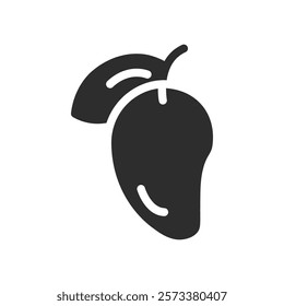 Mango icon web design in vector