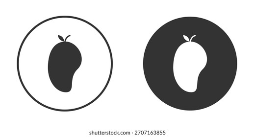 Mango-Symbol für Website-Design, Logo für Web und Apps.