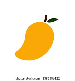 Mango icon,vector illustration. Flat design style. vector mango icon illustration isolated on White background, mango icon Eps10. mango icons graphic design vector symbols.