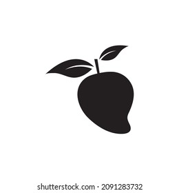 mango logo design illustration icon templat
