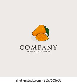 mango logo design vector images