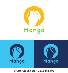 Mango logo design vector template,