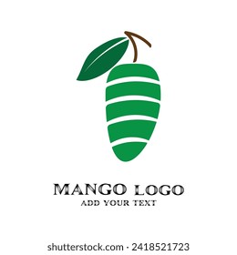 El logo del mango es fresco y sencillo