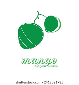 El logo del mango es fresco y sencillo